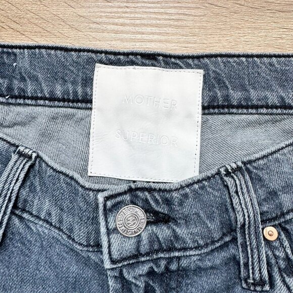 New MOTHER Superior The Dodger Flood Jeans Wide Leg Off Beaten Path Denim 28 - Picture 6 of 14